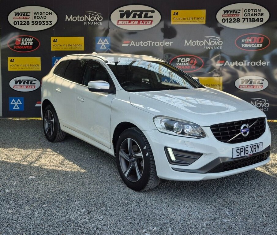 Volvo XC60 2.4L R-design Lux Nav SP16XRY White #4