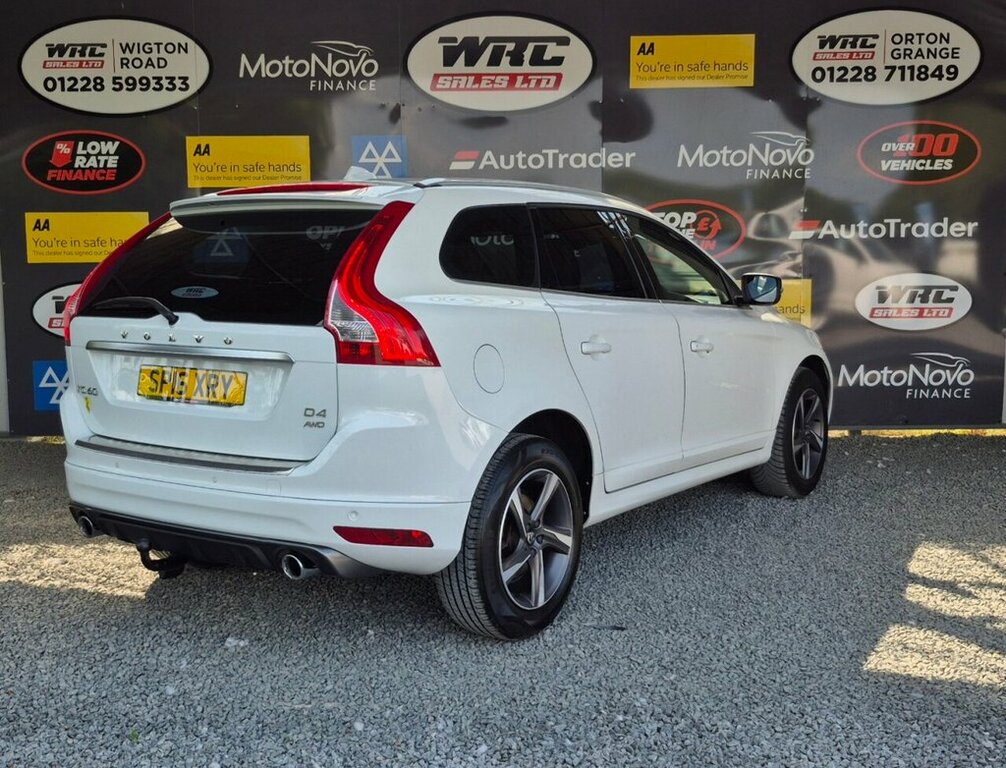 Volvo XC60 2.4L R-design Lux Nav SP16XRY White #6