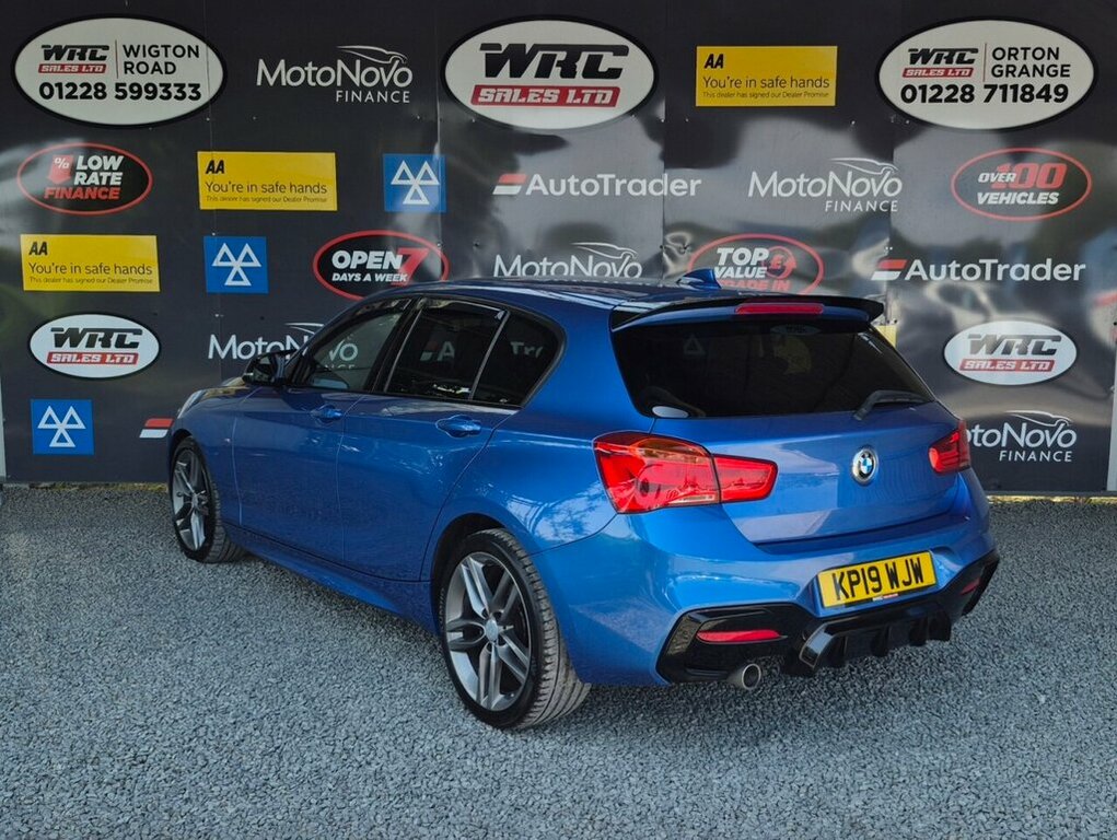 BMW 1 Series 2L M Sport KP19WJW Blue #3