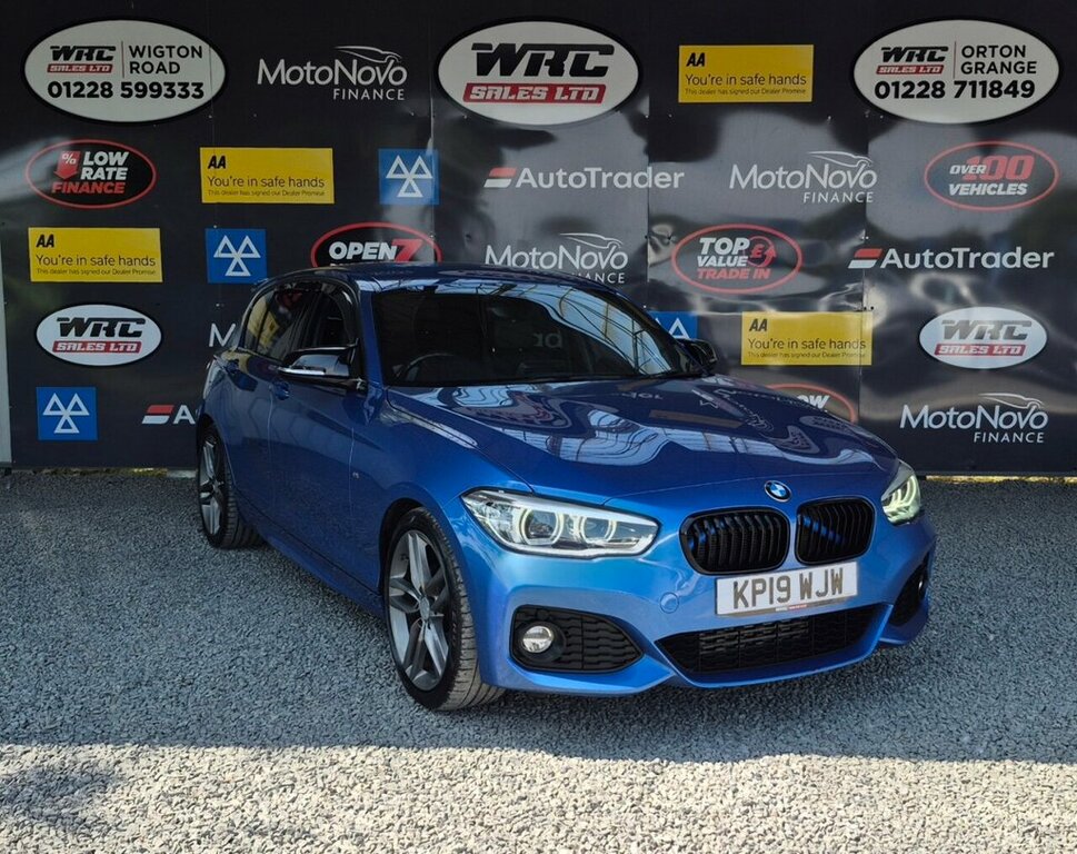 BMW 1 Series 2L M Sport KP19WJW Blue #4