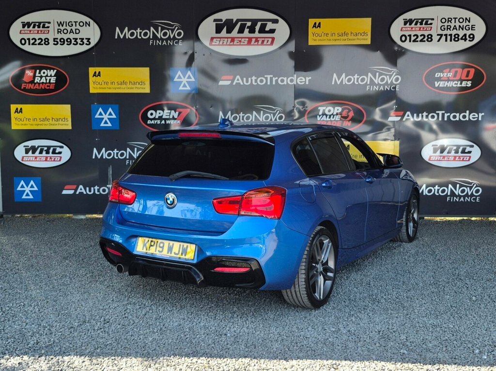BMW 1 Series 2L M Sport KP19WJW Blue #6