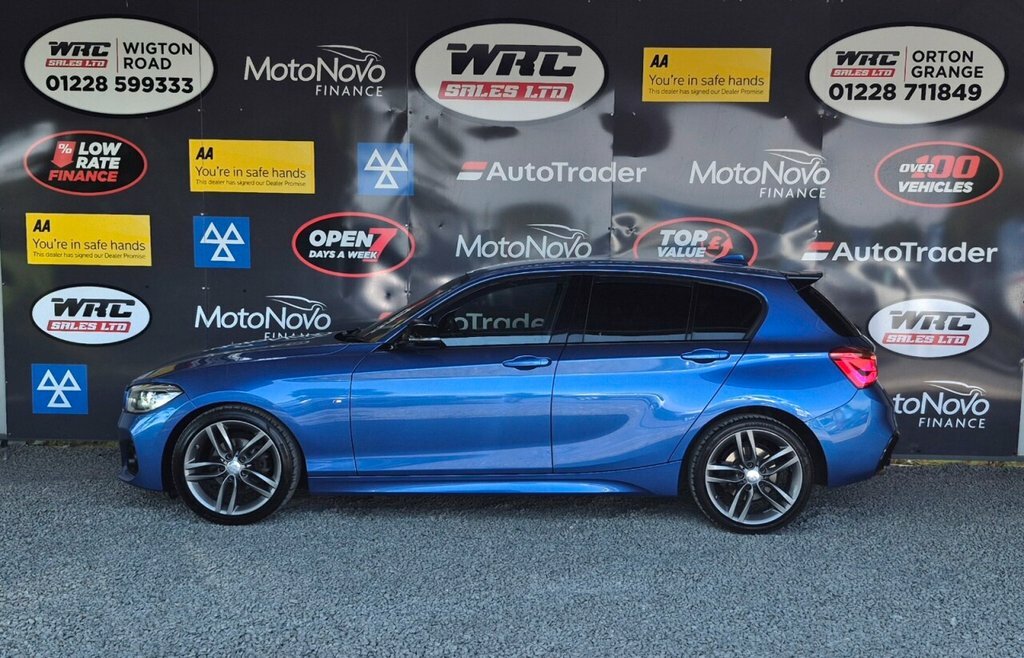 BMW 1 Series 2L M Sport KP19WJW Blue #2