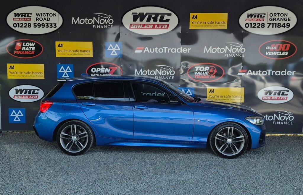 BMW 1 Series 2L M Sport KP19WJW Blue #5