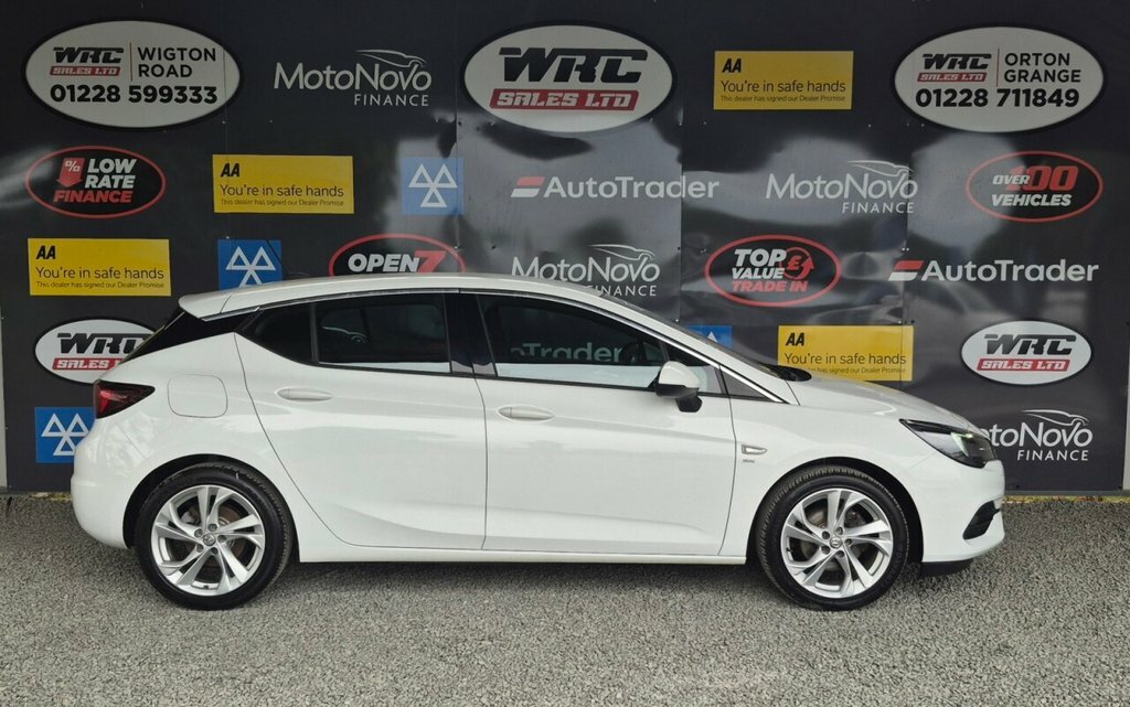 Vauxhall Astra 1.2L Sri Nav FE70ZBV White #5