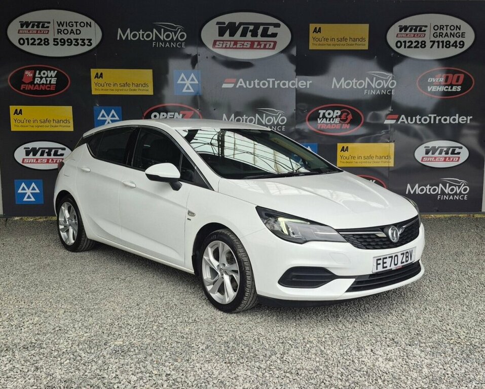 Vauxhall Astra 1.2L Sri Nav FE70ZBV White #4