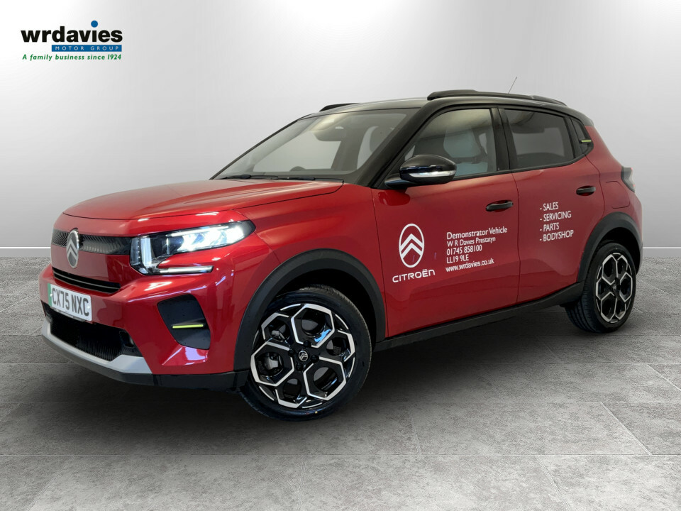 Citroen C3 83Kw Max 44Kwh CX75NXC Red #3