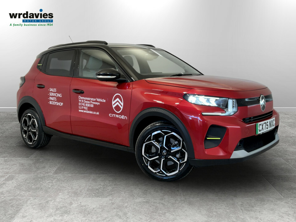 Citroen C3 83Kw Max 44Kwh Red