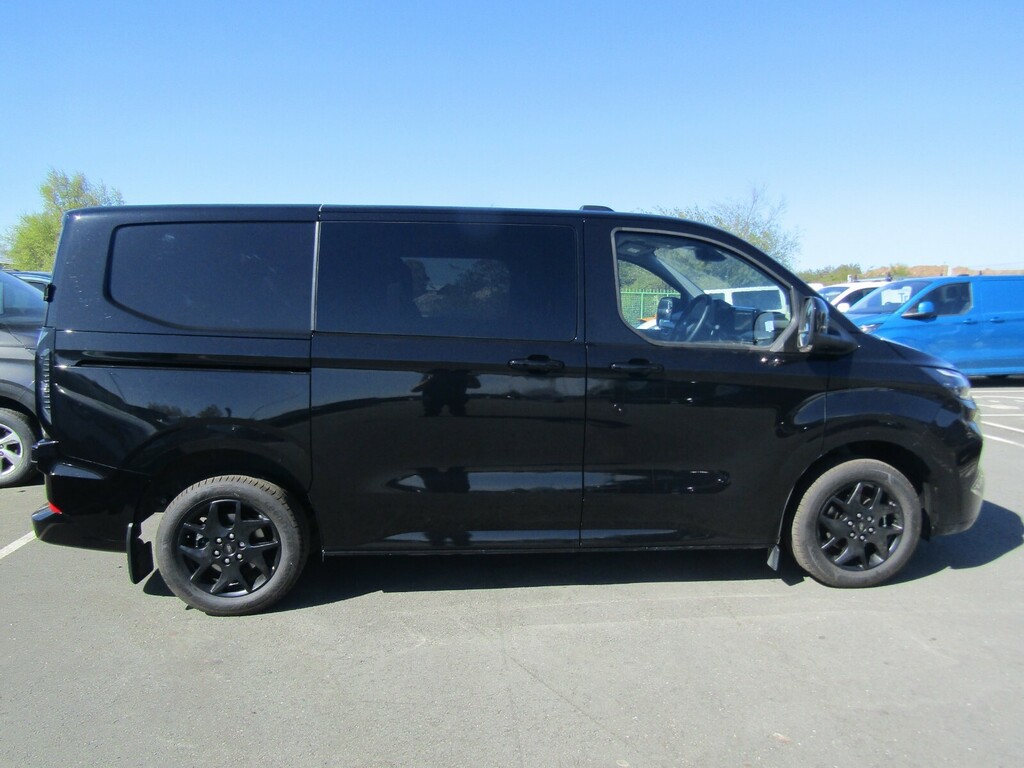 Ford Transit Custom 2.0D Ecoblue 136Ps H1 Double Cab Van Limited WT25FXH Black #3