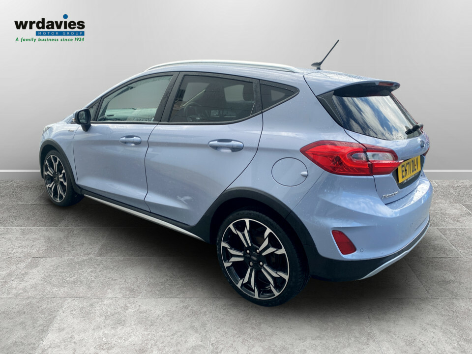 Ford Fiesta 1.0 Ecoboost Hybrid Mhev 155 Active X Edition EK71DLV Blue #5