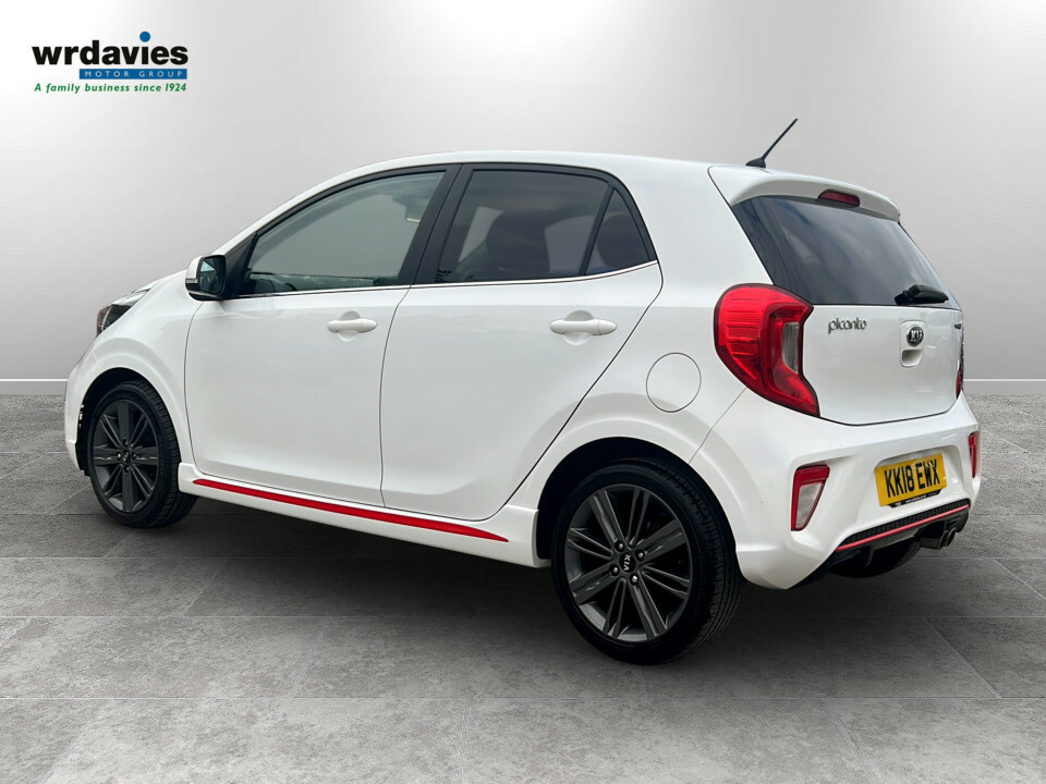 Kia Picanto 1.0 Gt-line KK18EWX White #5