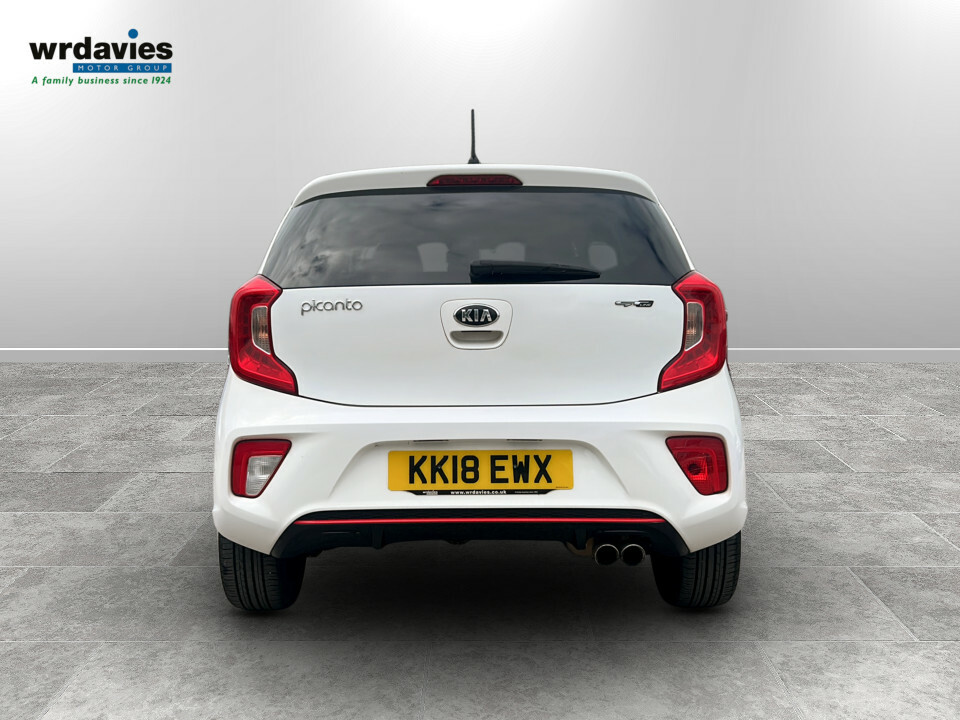 Kia Picanto 1.0 Gt-line KK18EWX White #6