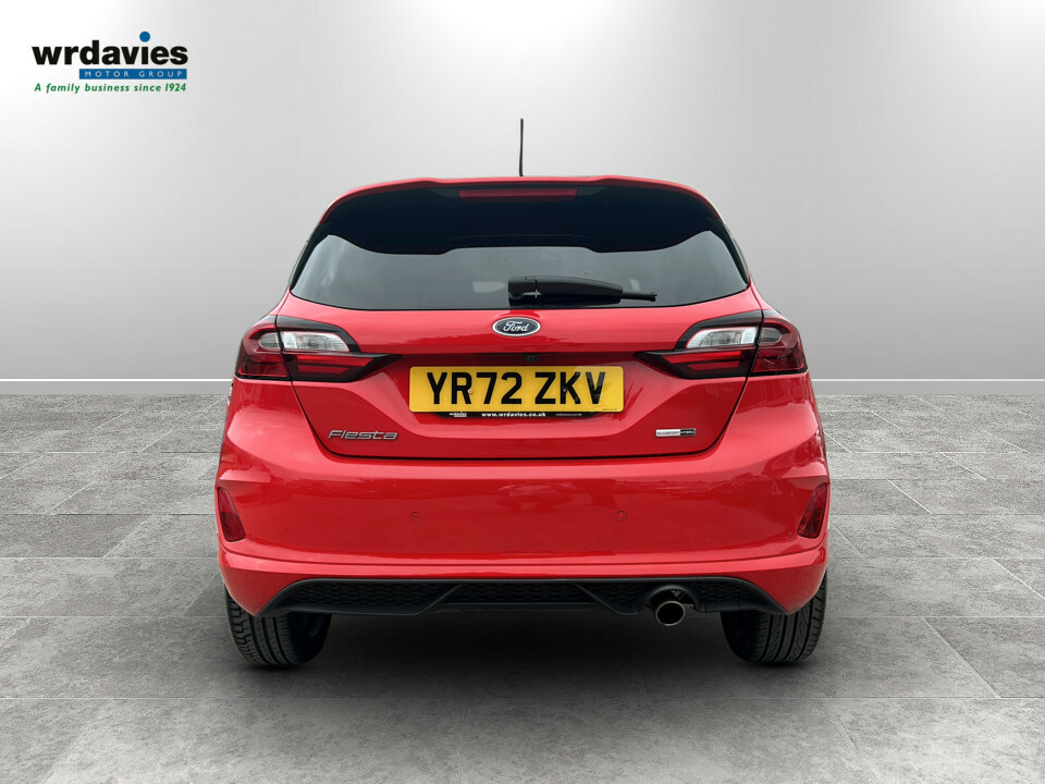 Ford Fiesta 1.0 Ecoboost Hybrid Mhev 125 St-line X YR72ZKV Red #6