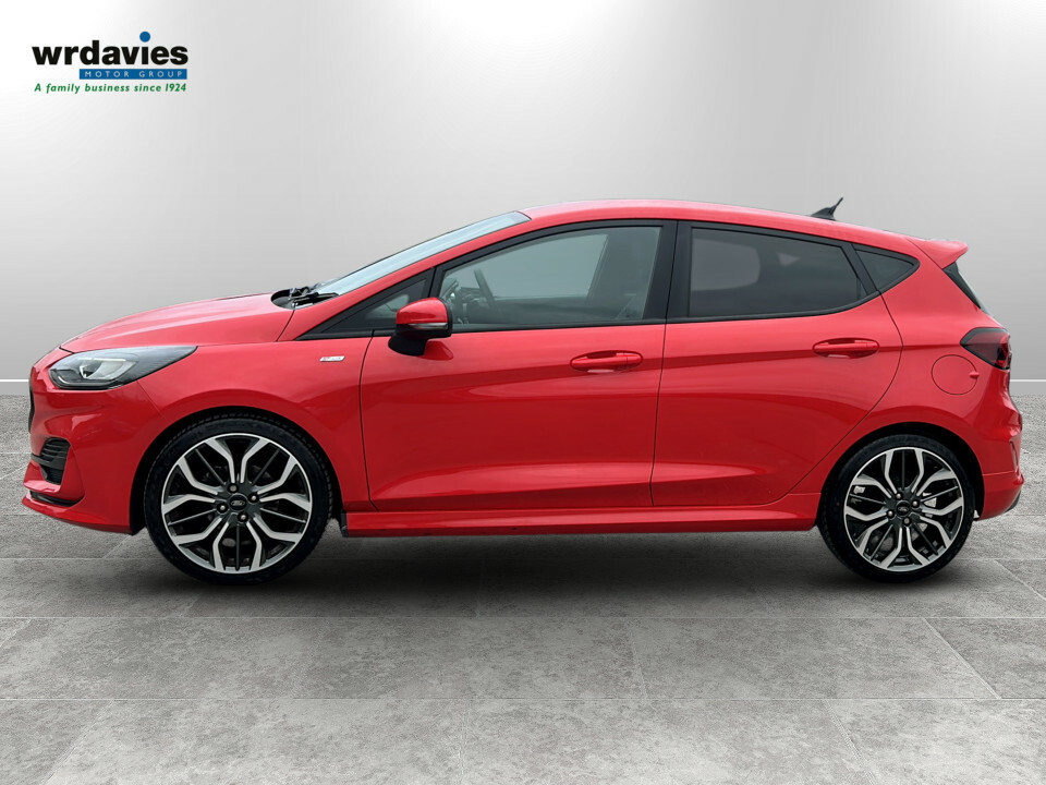 Ford Fiesta 1.0 Ecoboost Hybrid Mhev 125 St-line X YR72ZKV Red #4