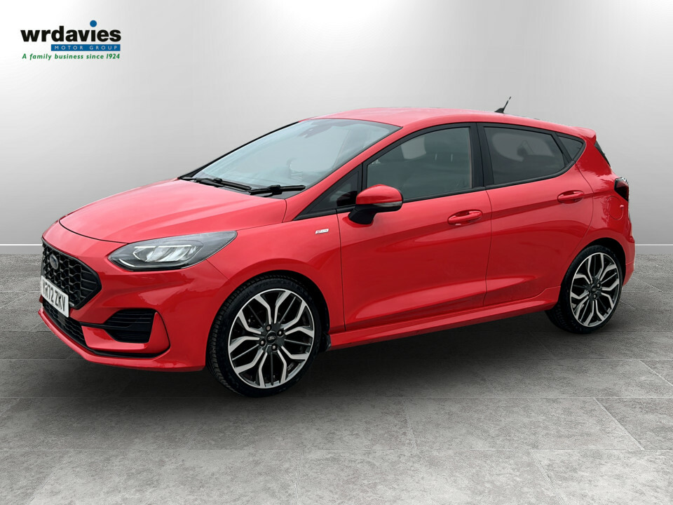Ford Fiesta 1.0 Ecoboost Hybrid Mhev 125 St-line X YR72ZKV Red #3