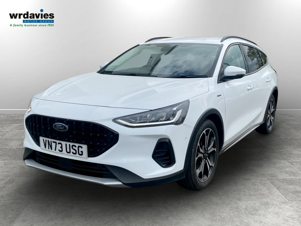 Ford Focus 1.0 Ecoboost Hybrid Mhev 155 Active X VN73USG White #3