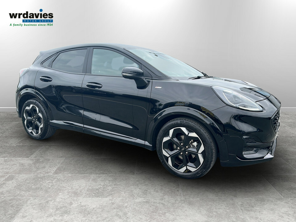 Ford Puma 1.0T Ecoboost Hybrid Mhev 155 St-line X Black