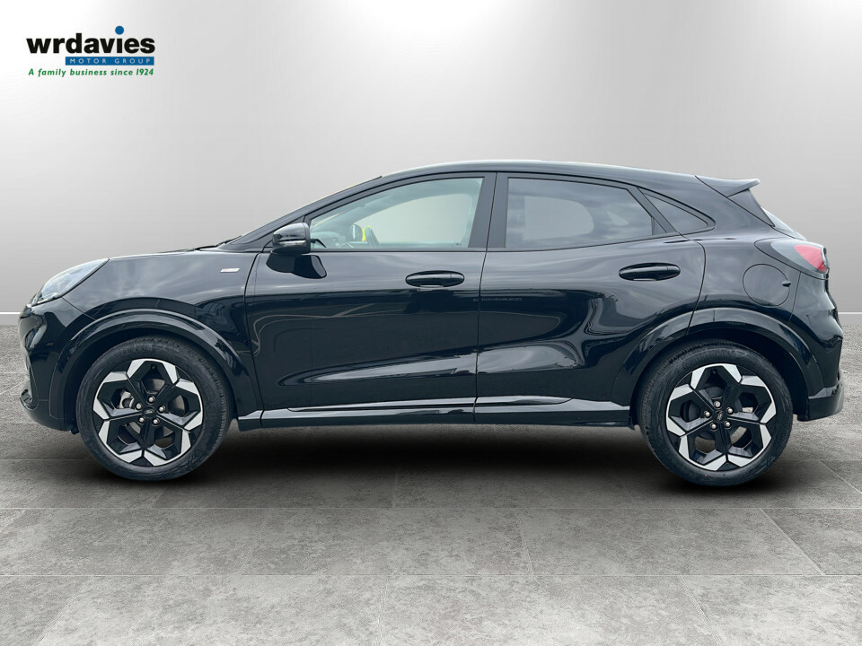 Ford Puma 1.0T Ecoboost Hybrid Mhev 155 St-line X WN25AOH Black #4