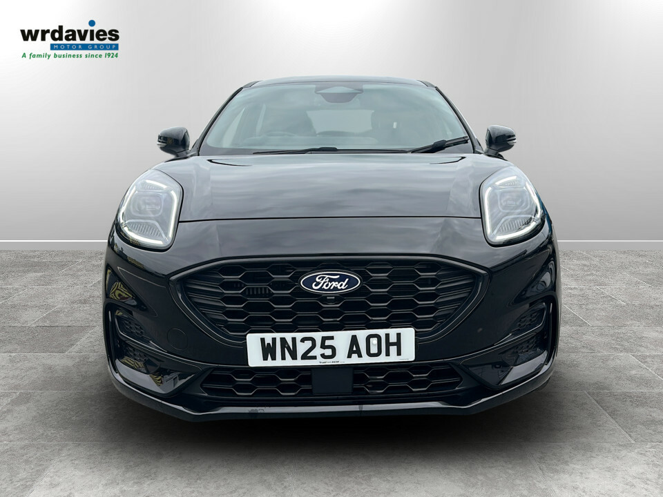 Ford Puma 1.0T Ecoboost Hybrid Mhev 155 St-line X WN25AOH Black #2