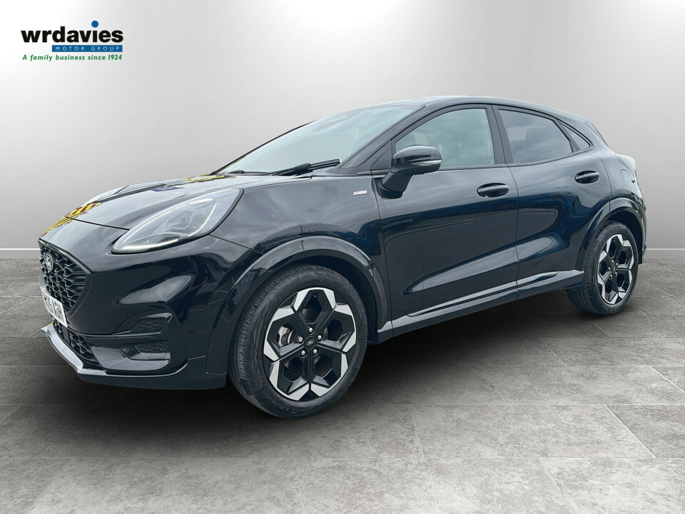Ford Puma 1.0T Ecoboost Hybrid Mhev 155 St-line X WN25AOH Black #3