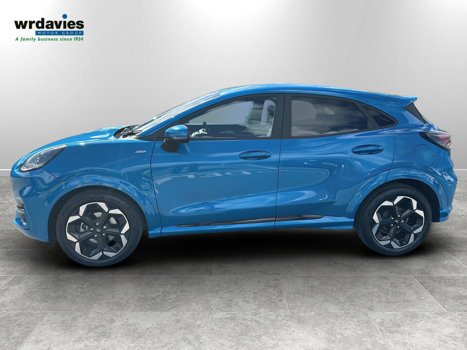 Ford Puma 1.0T Ecoboost Hybrid Mhev 155 St-line X WN25OKE Blue #4