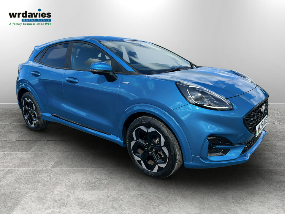 Ford Puma 1.0T Ecoboost Hybrid Mhev 155 St-line X Blue