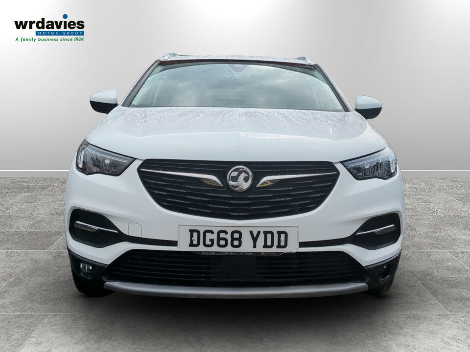 Vauxhall Grandland X 1.2 Turbo Sport Nav DG68YDD White #2