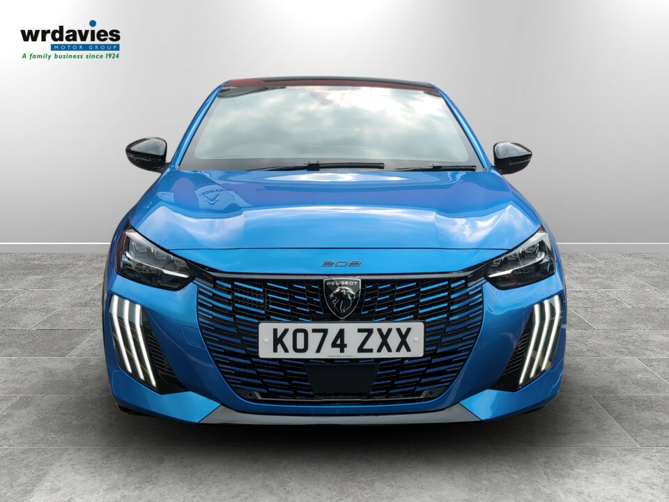 Peugeot 208 1.2 Puretech 100 Gt KO74ZXX Blue #2