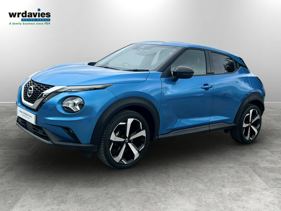 Nissan Juke 1.0 Dig-t 114 Tekna DG71YTX Blue #3