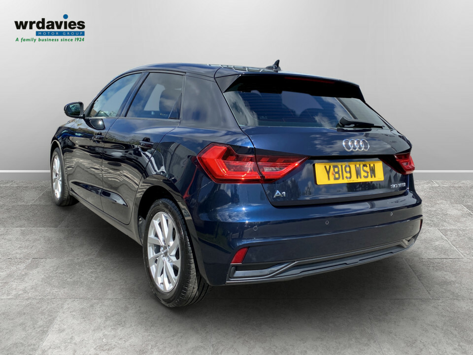 Audi A1 30 Tfsi Sport YB19WSW Blue #6