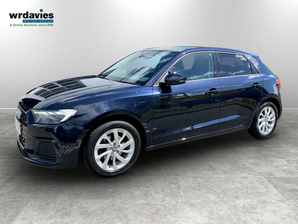 Audi A1 30 Tfsi Sport YB19WSW Blue #4