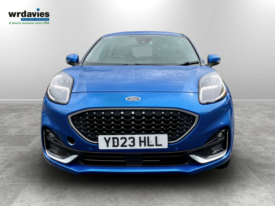Ford Puma 1.0 Ecoboost Hybrid Mhev 155 St-line Vignale YD23HLL Blue #2