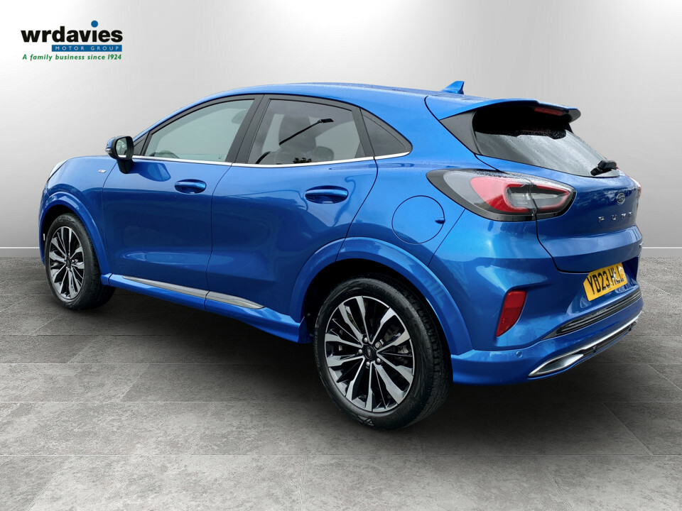 Ford Puma 1.0 Ecoboost Hybrid Mhev 155 St-line Vignale YD23HLL Blue #6