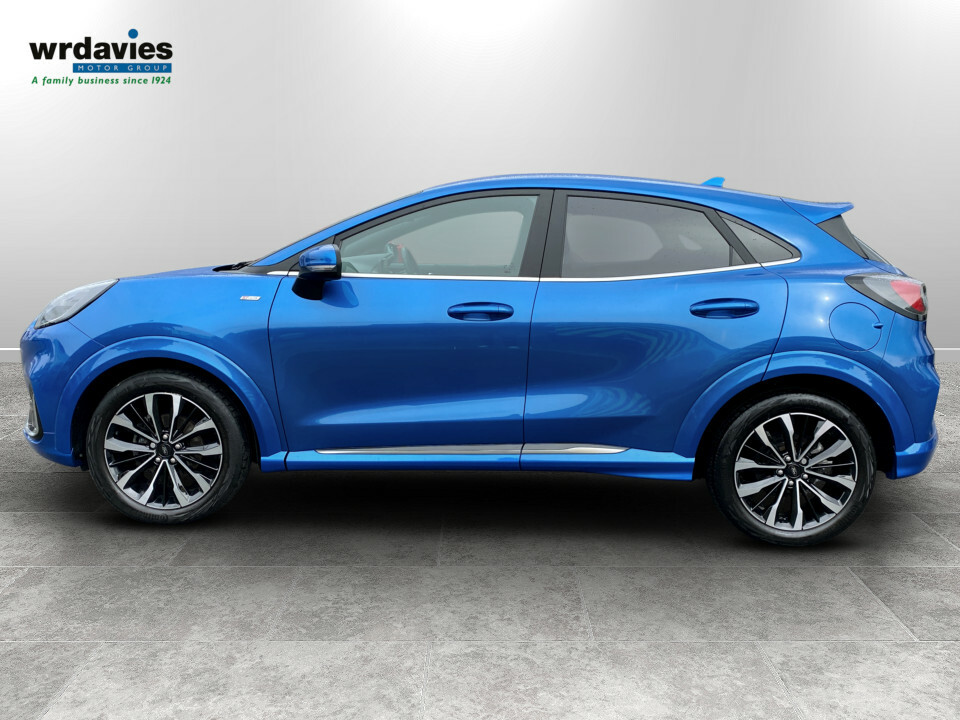 Ford Puma 1.0 Ecoboost Hybrid Mhev 155 St-line Vignale YD23HLL Blue #5
