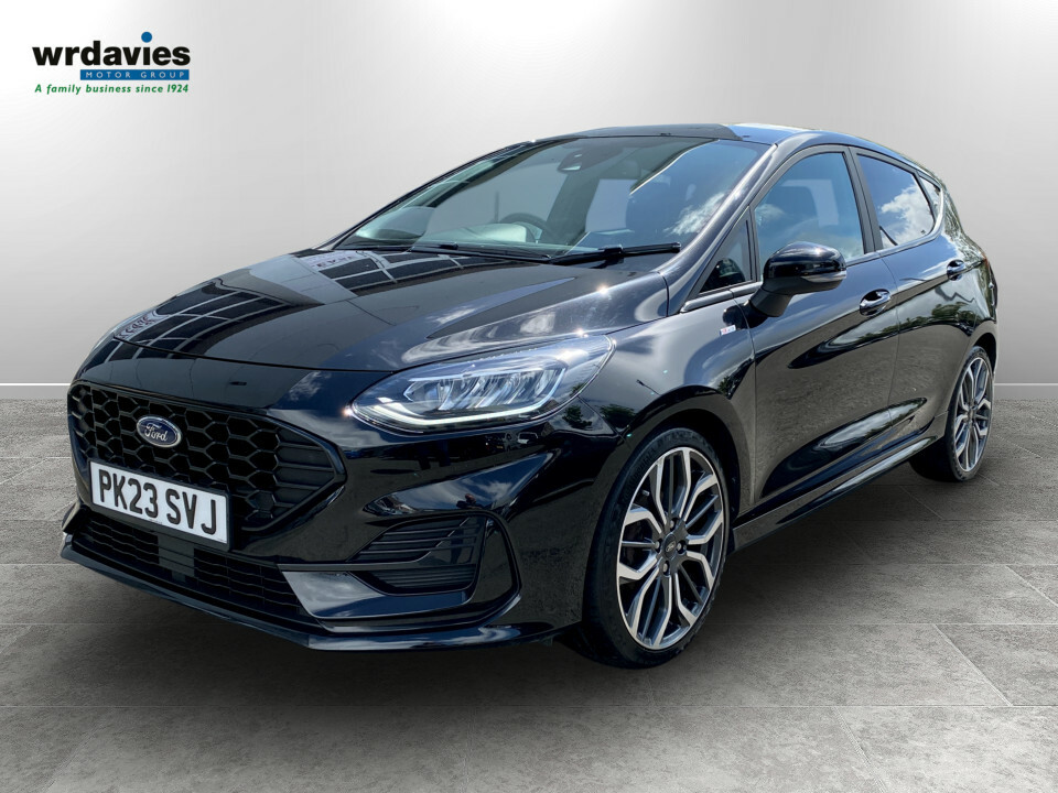 Ford Fiesta 1.0 Ecoboost Hybrid Mhev 125 St-line X PK23SVJ Black #3