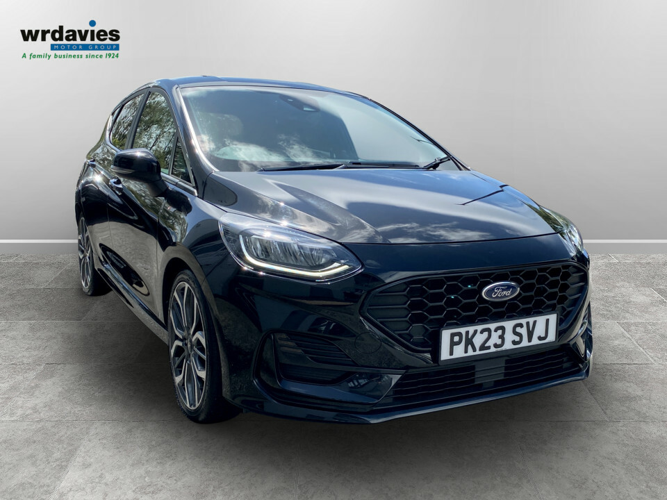 Ford Fiesta 1.0 Ecoboost Hybrid Mhev 125 St-line X Black