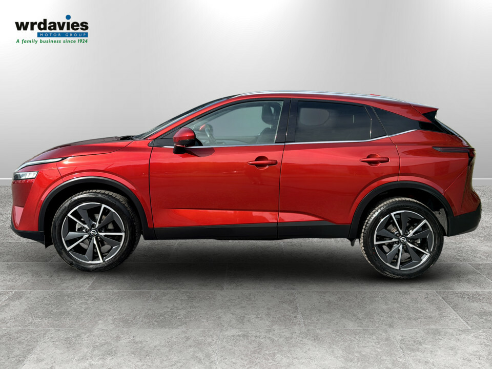 Nissan Qashqai 1.3 Dig-t Mh Tekna KE73UVN Red #4