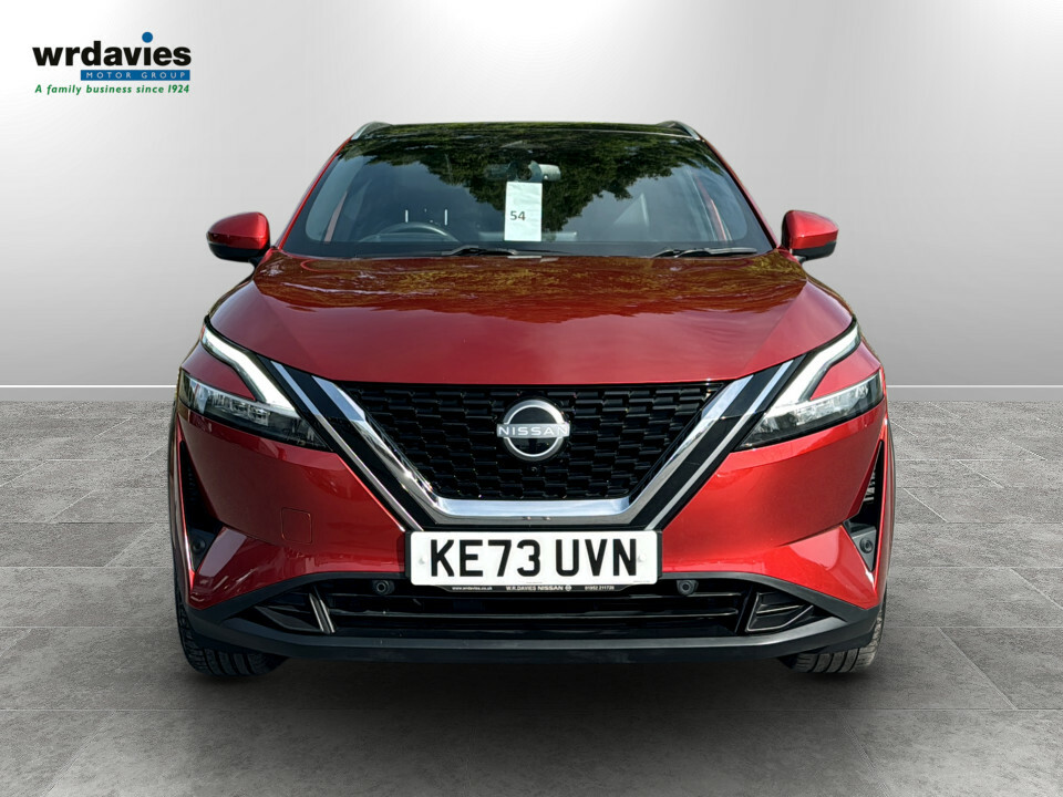 Nissan Qashqai 1.3 Dig-t Mh Tekna KE73UVN Red #2