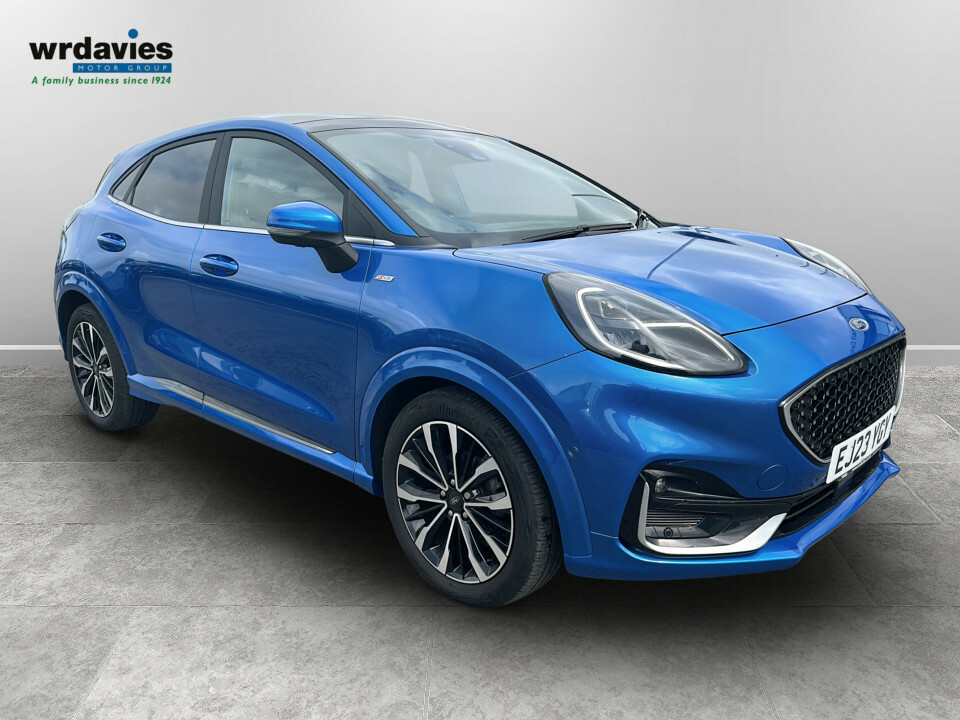 Ford Puma 1.0T Ecoboost Hybr Mhev 155 St-line Vignale Au Blue