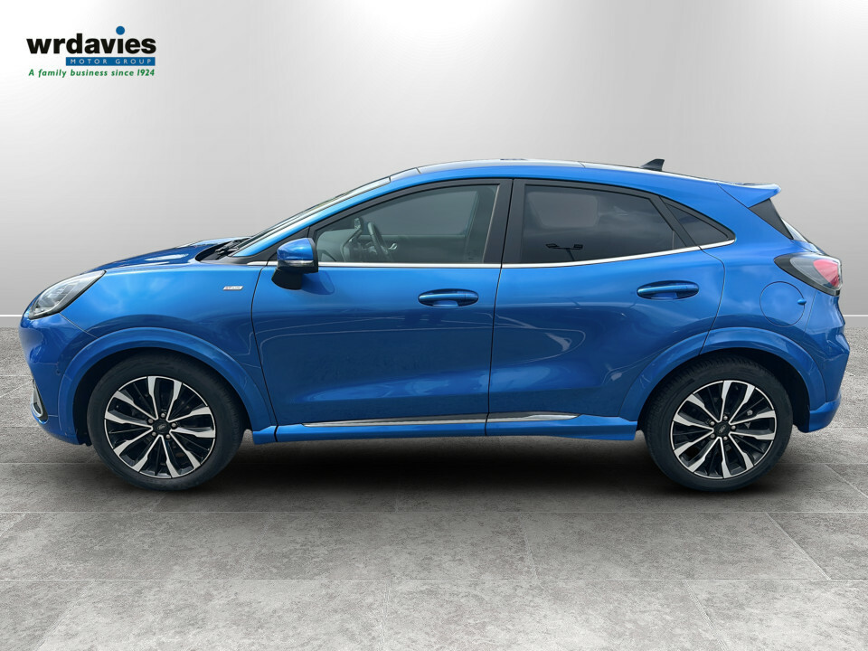 Ford Puma 1.0T Ecoboost Hybr Mhev 155 St-line Vignale Au EJ23YGY Blue #4