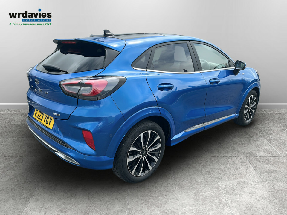 Ford Puma 1.0T Ecoboost Hybr Mhev 155 St-line Vignale Au EJ23YGY Blue #5