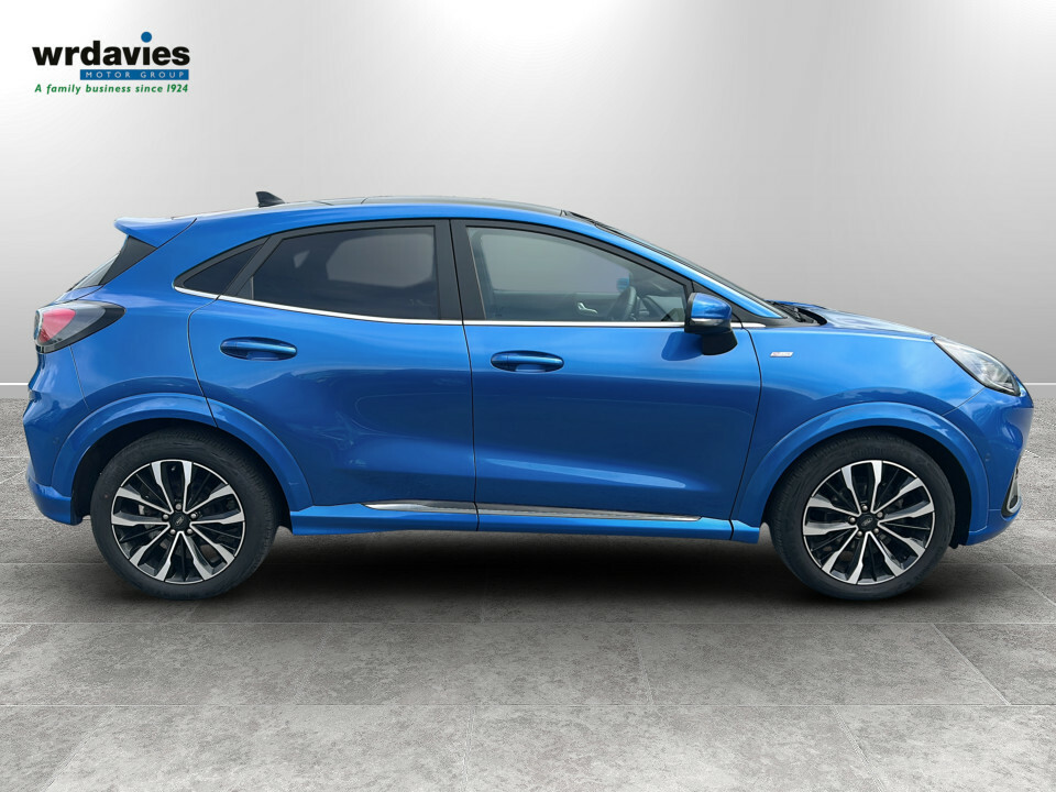 Ford Puma 1.0T Ecoboost Hybr Mhev 155 St-line Vignale Au EJ23YGY Blue #6