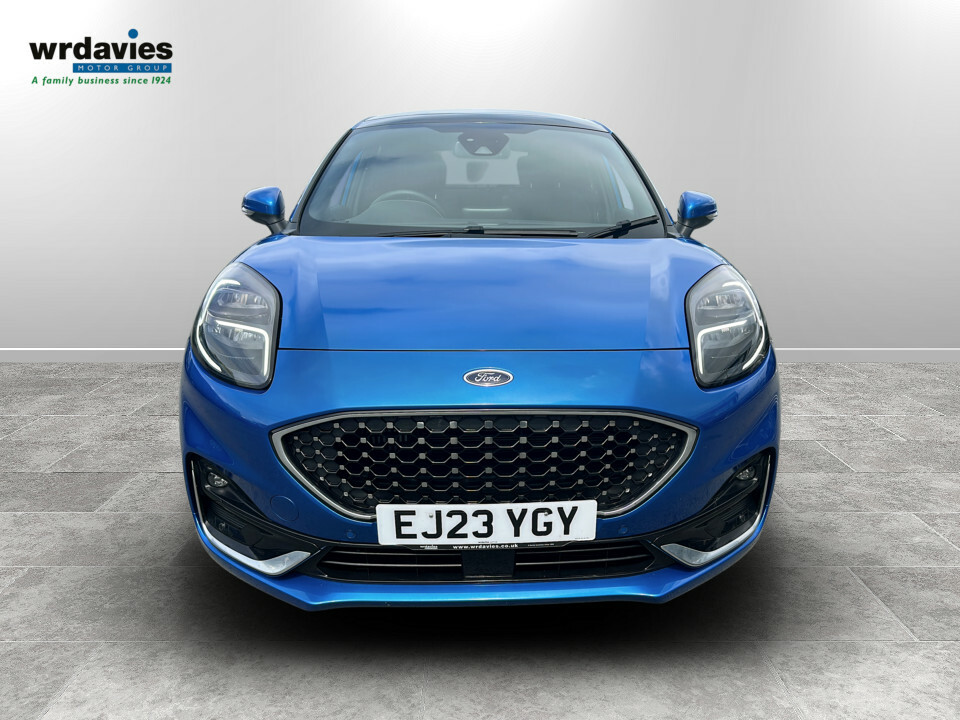 Ford Puma 1.0T Ecoboost Hybr Mhev 155 St-line Vignale Au EJ23YGY Blue #2