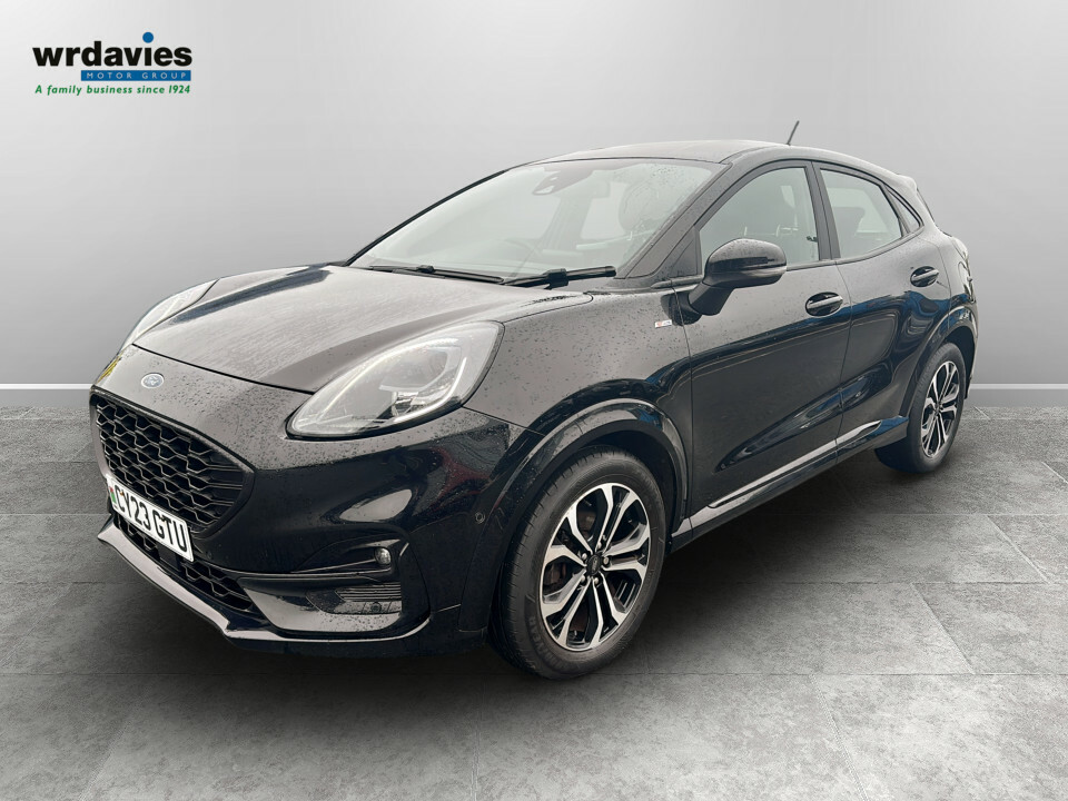 Ford Puma 1.0T Ecoboost Hybrid Mhev St-line - 1 Owner CY23GTU Black #3