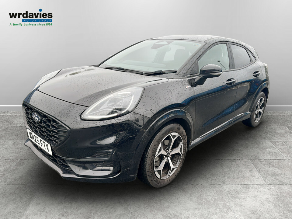 Ford Puma 1.0T Ecoboost Hybrid Mhev St-line - Choic WN25FTV Black #3
