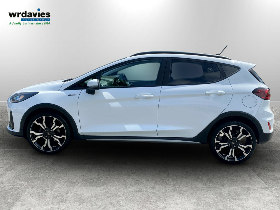 Ford Fiesta 1.0 Ecoboost Hybrid Mhev 125 Active X ML23OYC White #5