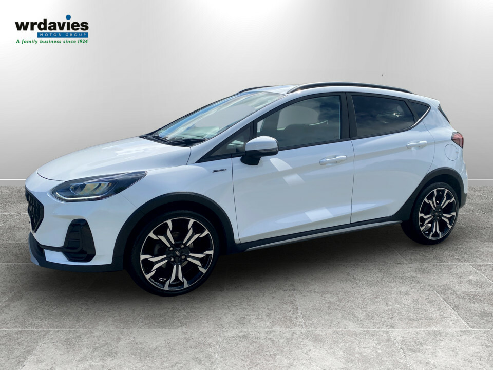 Ford Fiesta 1.0 Ecoboost Hybrid Mhev 125 Active X ML23OYC White #4