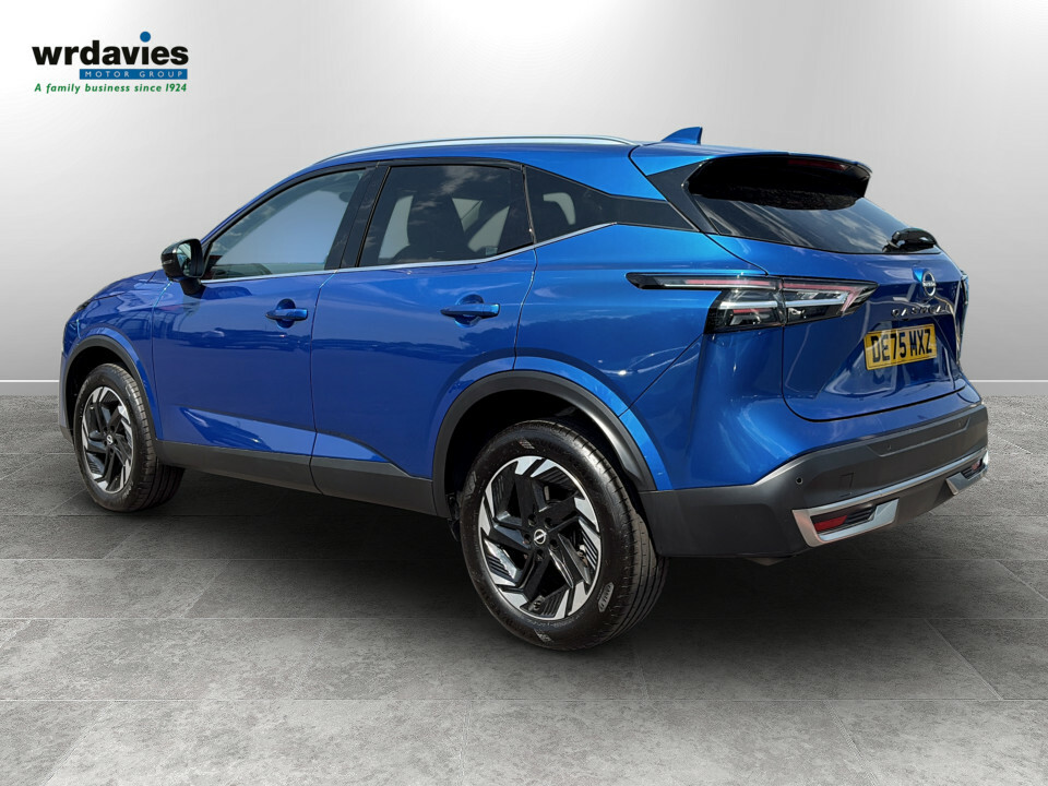 Nissan Qashqai 1.3 Dig-t Mh 158 N-connecta Xtronic DE75MXZ Blue #5