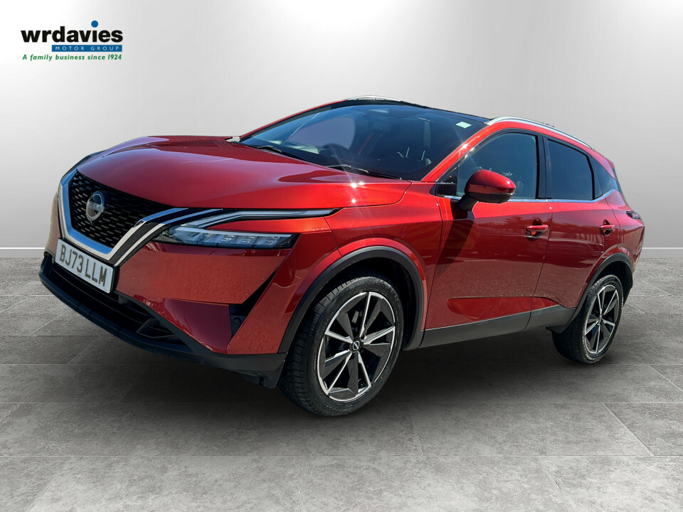 Nissan Qashqai 1.3 Dig-t Mh Tekna BJ73LLM Red #3