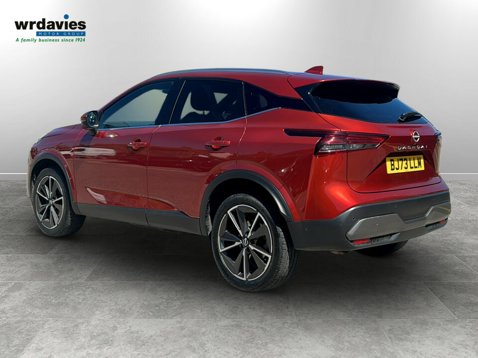 Nissan Qashqai 1.3 Dig-t Mh Tekna BJ73LLM Red #5