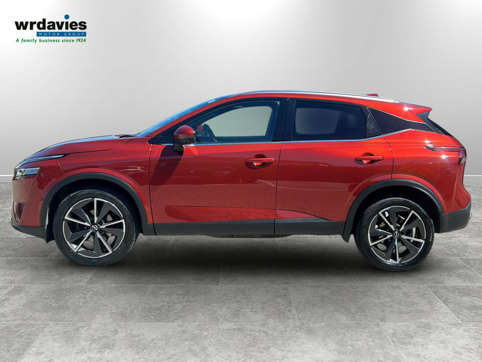 Nissan Qashqai 1.3 Dig-t Mh Tekna BJ73LLM Red #4